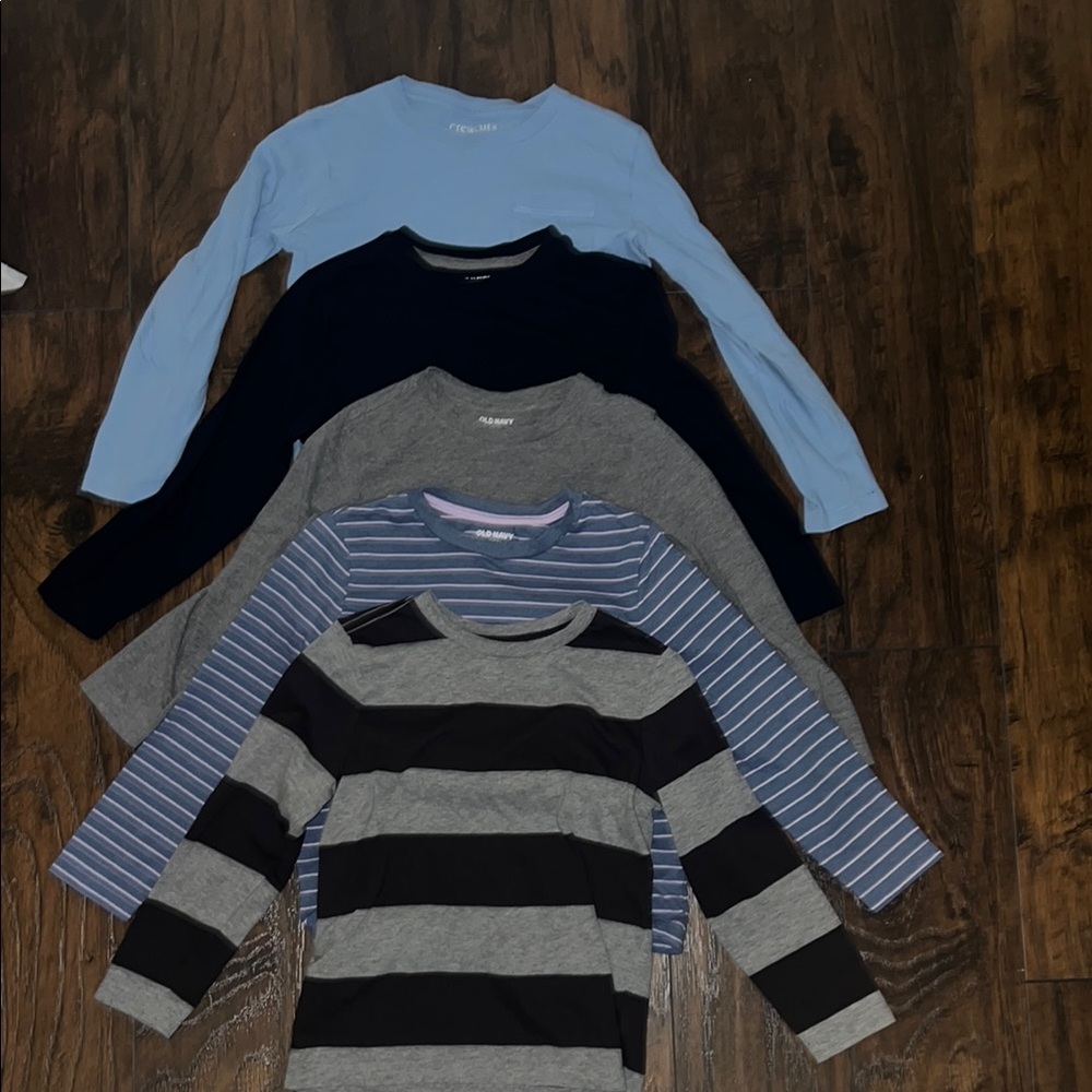 Old Navy Blue Long Sleeve Tees